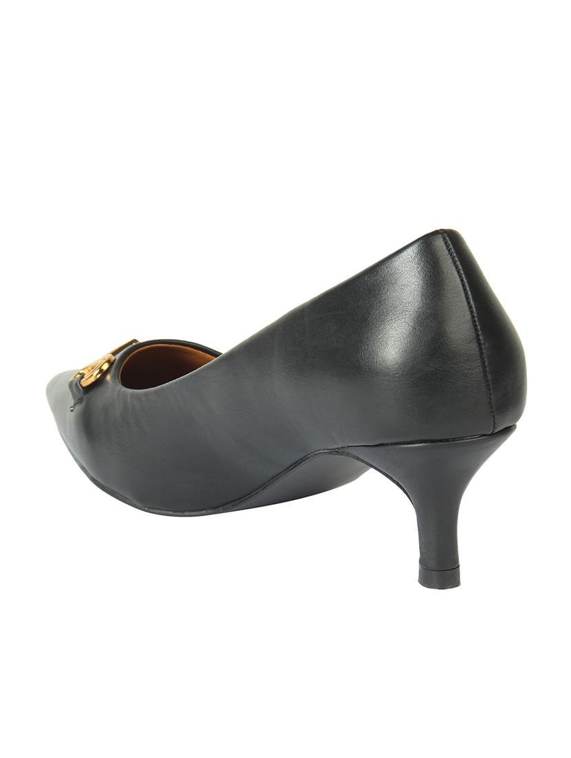 black slip on pumps - 16740096 - Zoom Image - 3