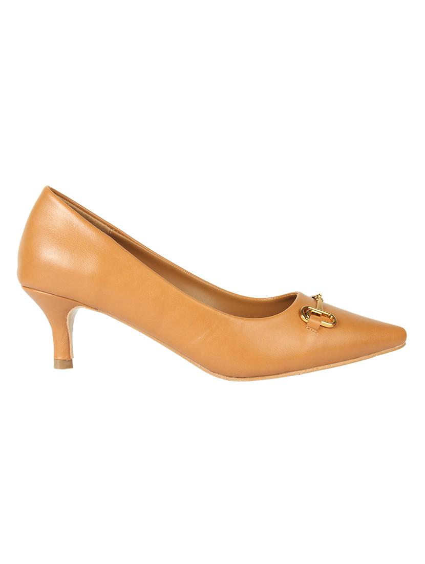 tan slip on pumps - 16740097 - Zoom Image - 2