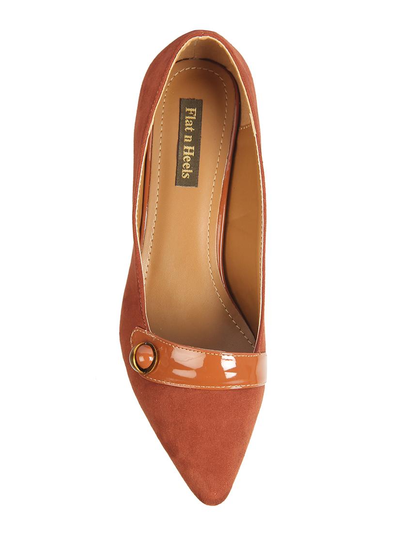 brown slip on pumps - 16740100 - Zoom Image - 4