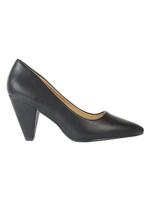 black slip on pumps - 16740111 - Standard Image - 2