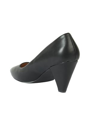 black slip on pumps - 16740111 - Standard Image - 3