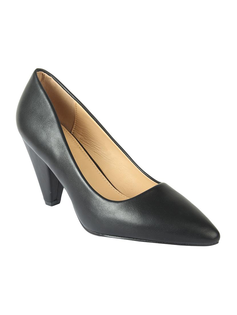 black slip on pumps - 16740111 - Zoom Image - 1