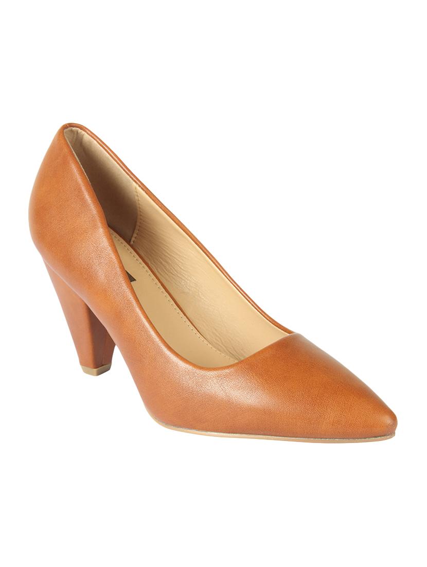 tan slip on pumps - 16740113 - Zoom Image - 1