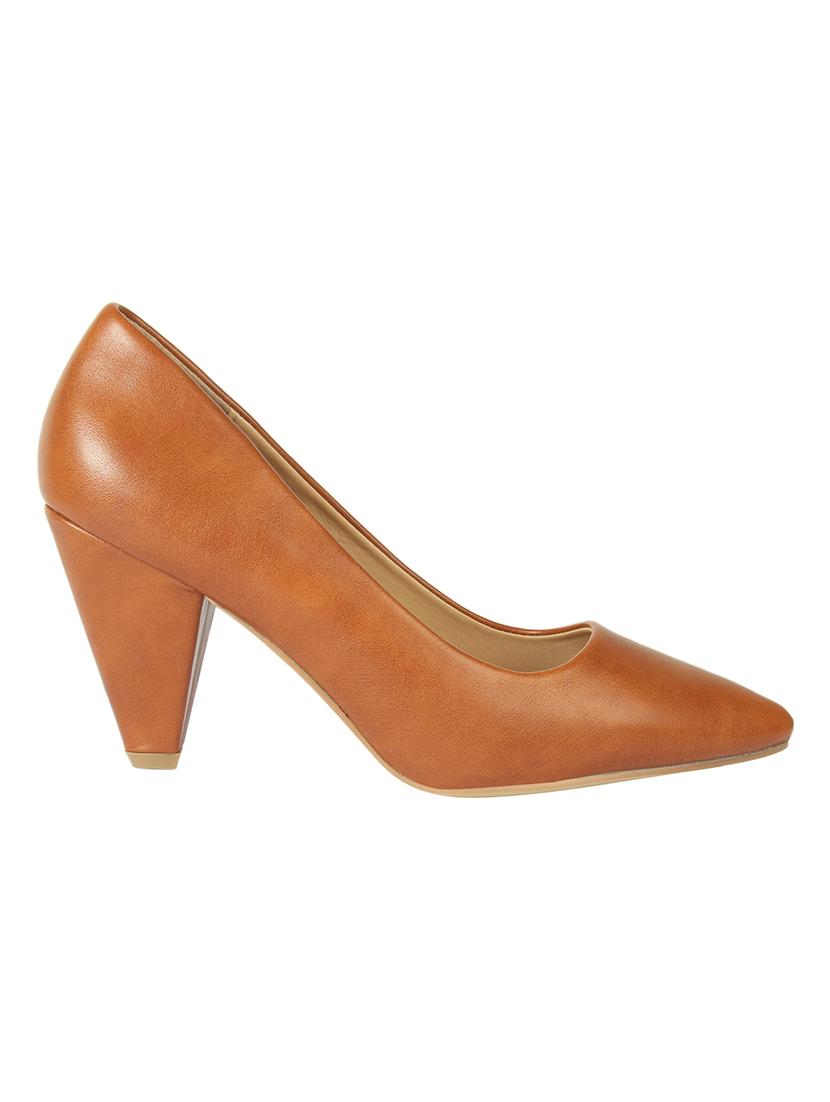 tan slip on pumps - 16740113 - Zoom Image - 2