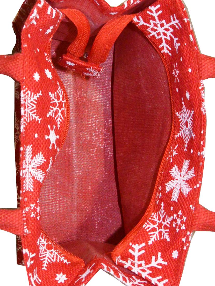 red jute regular tote - 16740121 - Zoom Image - 3