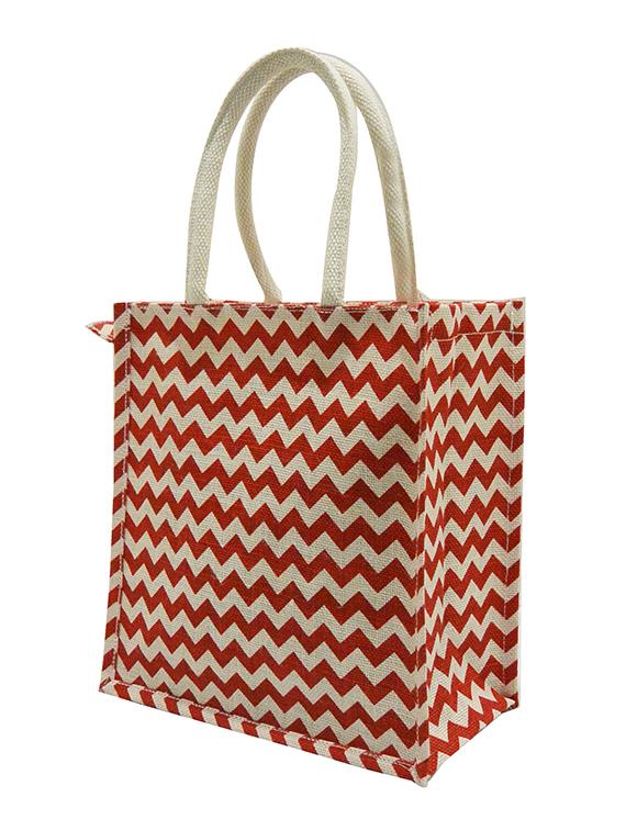 red jute regular tote - 16740124 - Zoom Image - 2