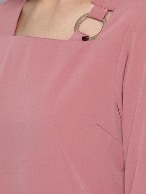 bell sleeved buckle detail top - 16740439 - Standard Image - 5