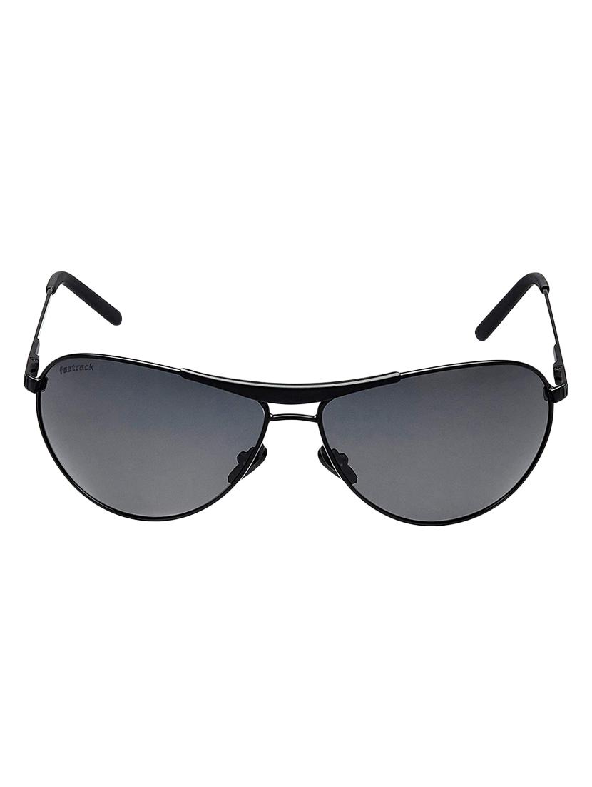 fastrack aviator unisex sunglasses (m062bk1black) - 16740533 - Zoom Image - 1