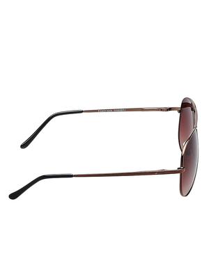 fastrack aviator men's sunglasses - (m069br1|58|brown) - 16740535 - Standard Image - 3