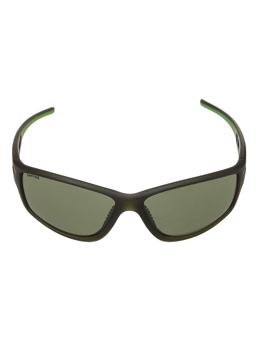 fastrack uv protected sport men's sunglasses - (p403gr1|65|green color) - 16740560 - Zoom Image - 1