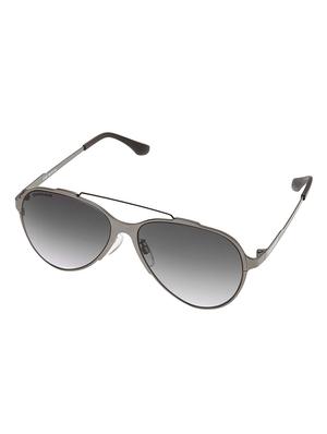 fastrack gradient aviator men's sunglasses - (m168bk2|56|black color) - 16740602 - Standard Image - 2