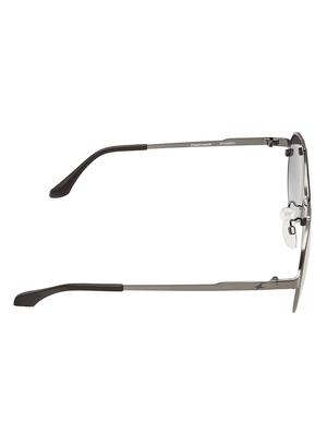 fastrack gradient aviator men's sunglasses - (m168bk2|56|black color) - 16740602 - Standard Image - 3