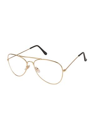 lof full frame aviator gold spectacle s-0068 (size-60) - 16740669 - Standard Image - 2