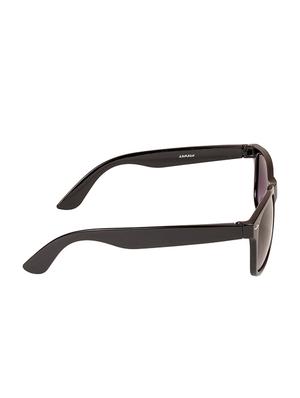vespl uv protected square unisex sunglasses - (v-6114|50|black color lens) - 16740673 - Standard Image - 3