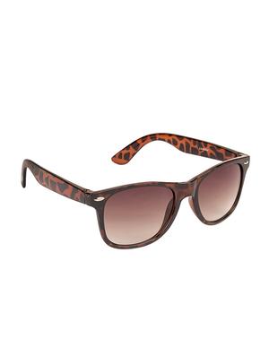 vespl uv protected square unisex sunglasses - (v-6111|50|brown color lens) - 16740684 - Standard Image - 2