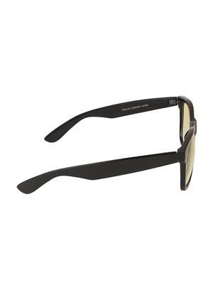 lof black full rim square uv 400 protected medium (size-54) sunglasses - v-2108 - 16740728 - Standard Image - 3
