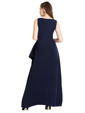 gathered ruffle trim maxi dress - 16740794 - Standard Image - 3