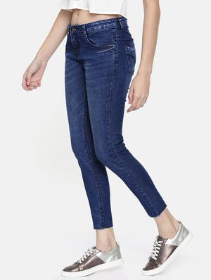 mid rise pocket detail jeans - 16740931 - Standard Image - 2