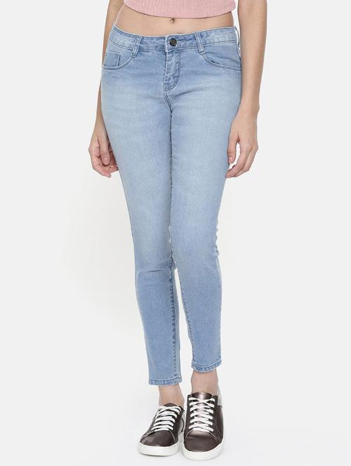 mid rise pocket detail jeans - 16740932 - Standard Image - 1