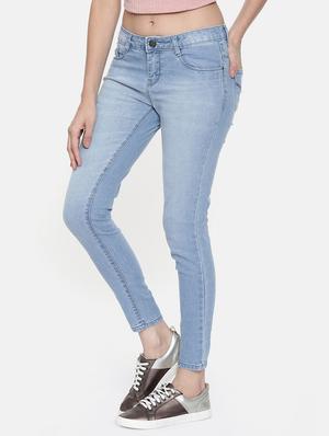 mid rise pocket detail jeans - 16740932 - Standard Image - 2
