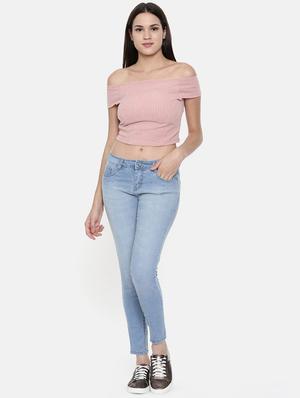 mid rise pocket detail jeans - 16740932 - Standard Image - 4