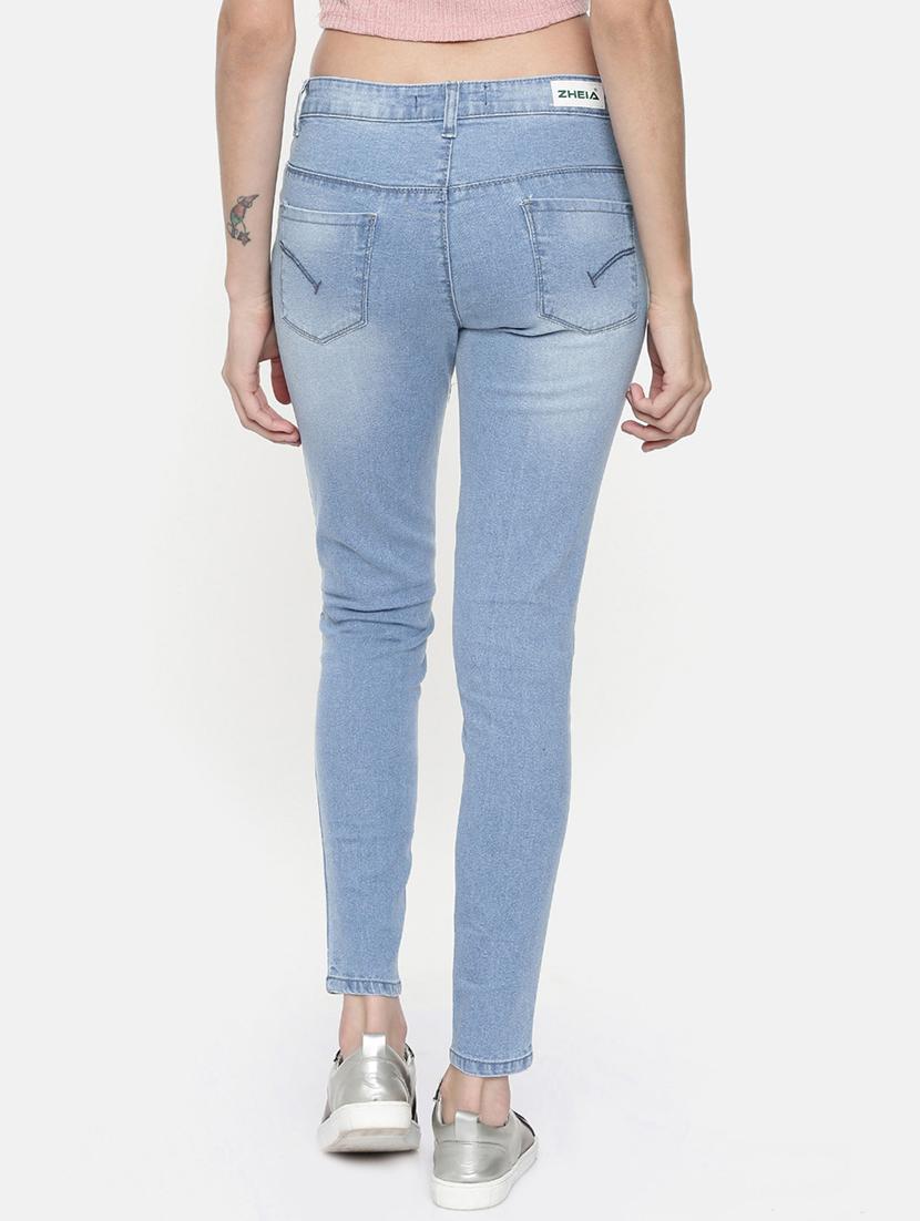 mid rise pocket detail jeans - 16740932 - Zoom Image - 3