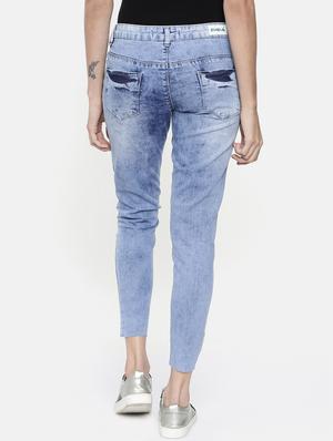 mid rise distressed acid wash jean - 16740934 - Standard Image - 3