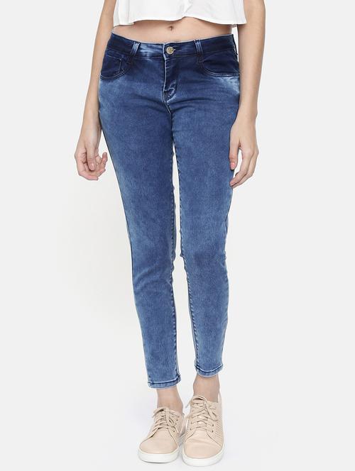 mid rise acid wash jean - 16740935 - Standard Image - 1