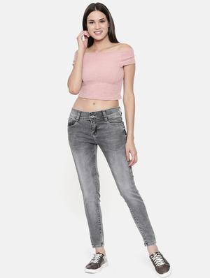 mid rise acid wash jean - 16740936 - Standard Image - 4