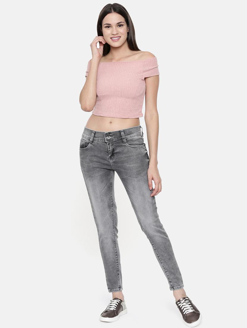 mid rise acid wash jean - 16740936 - Zoom Image - 4