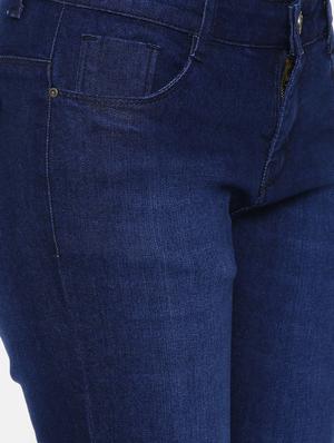 turn up hem knee slit jeans - 16740938 - Standard Image - 5