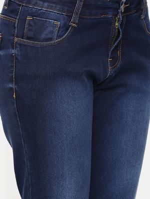 mid rise turn up jeans - 16740941 - Standard Image - 5