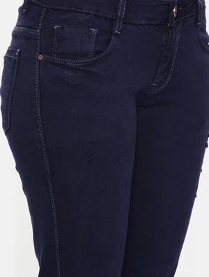 mid rise slim fit distressed jean - 16740949 - Standard Image - 5