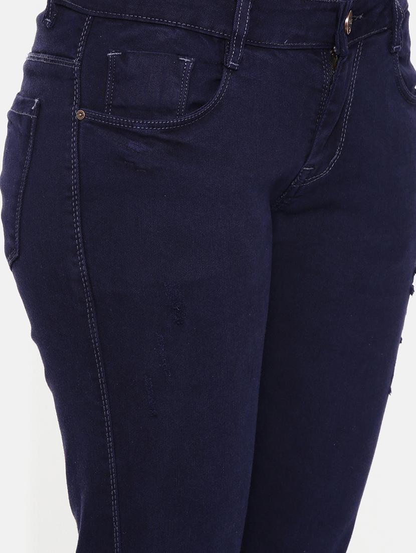 mid rise slim fit distressed jean - 16740949 - Zoom Image - 5