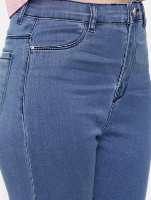 high rise turned up hem jean - 16740955 - Standard Image - 5