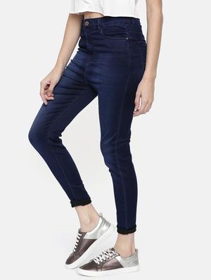 high rise turned up hem jean - 16740958 - Standard Image - 2