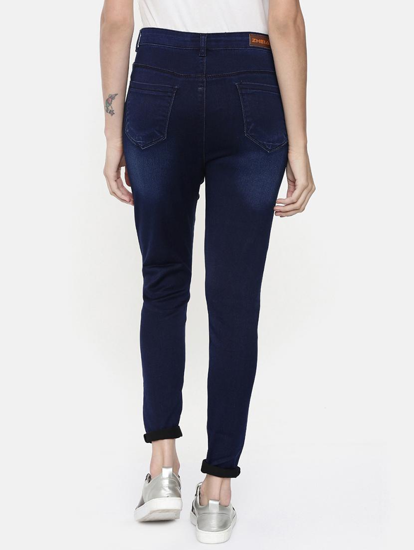 high rise turned up hem jean - 16740958 - Zoom Image - 3