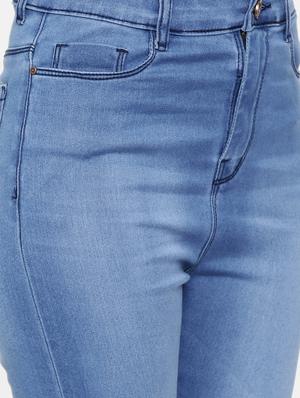 high rise solid pocket detail jean - 16740959 - Standard Image - 5