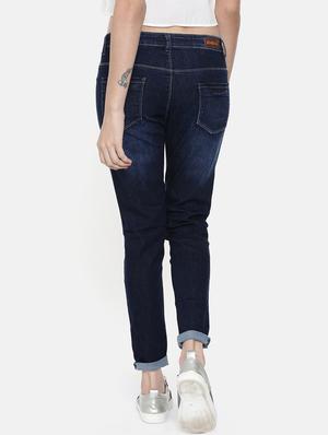 turn up hem distressed jean - 16740960 - Standard Image - 3