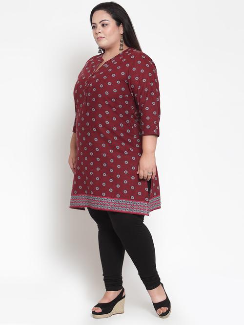 floral straight kurta - 16740964 - Standard Image - 1