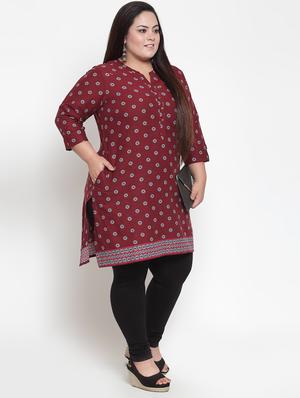 floral straight kurta - 16740964 - Standard Image - 2