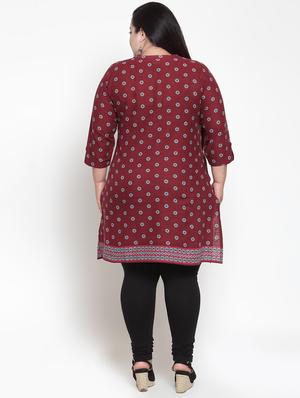 floral straight kurta - 16740964 - Standard Image - 3