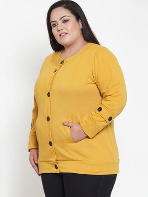 long sleeved pocket detail plus cardigan - 16741110 - Standard Image - 2