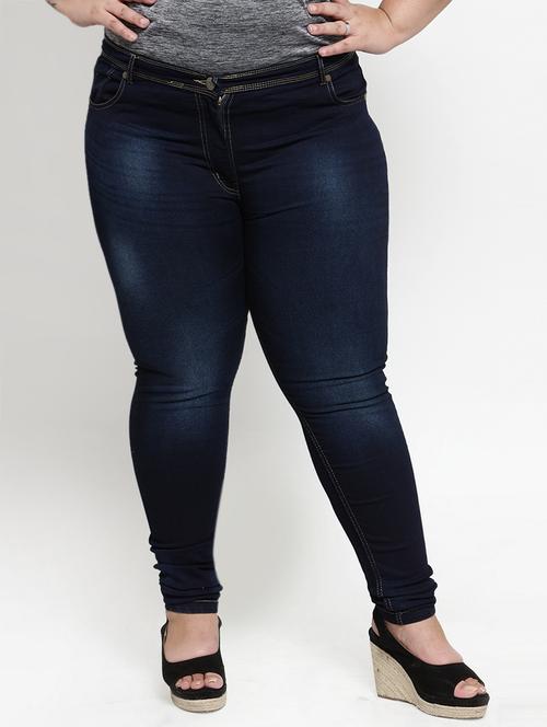 mid rise pocket detail jeans - 16741123 - Standard Image - 1