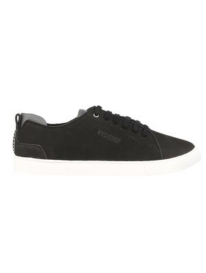 black leather lace up sneakers - 16741361 - Standard Image - 2
