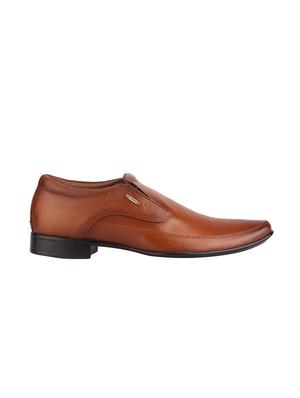 tan leather slip ons - 16741373 - Standard Image - 2
