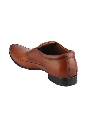 tan leather slip ons - 16741373 - Standard Image - 3