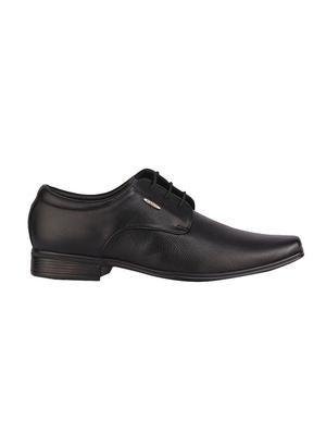 black leather lace-up derbys - 16741374 - Standard Image - 2