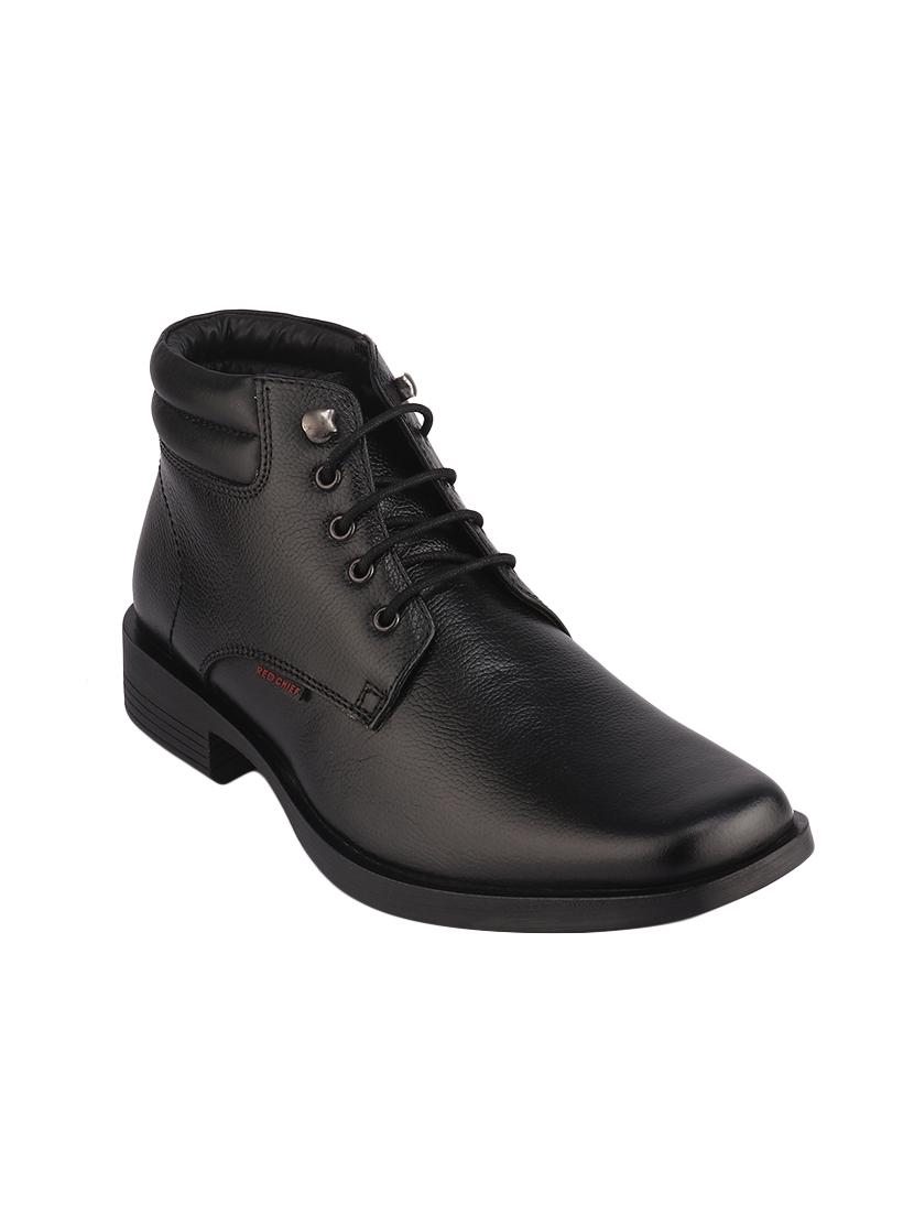 black leather lace-up derbys - 16741377 - Zoom Image - 1