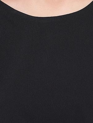 round neck cape sleeved top - 16741940 - Standard Image - 5